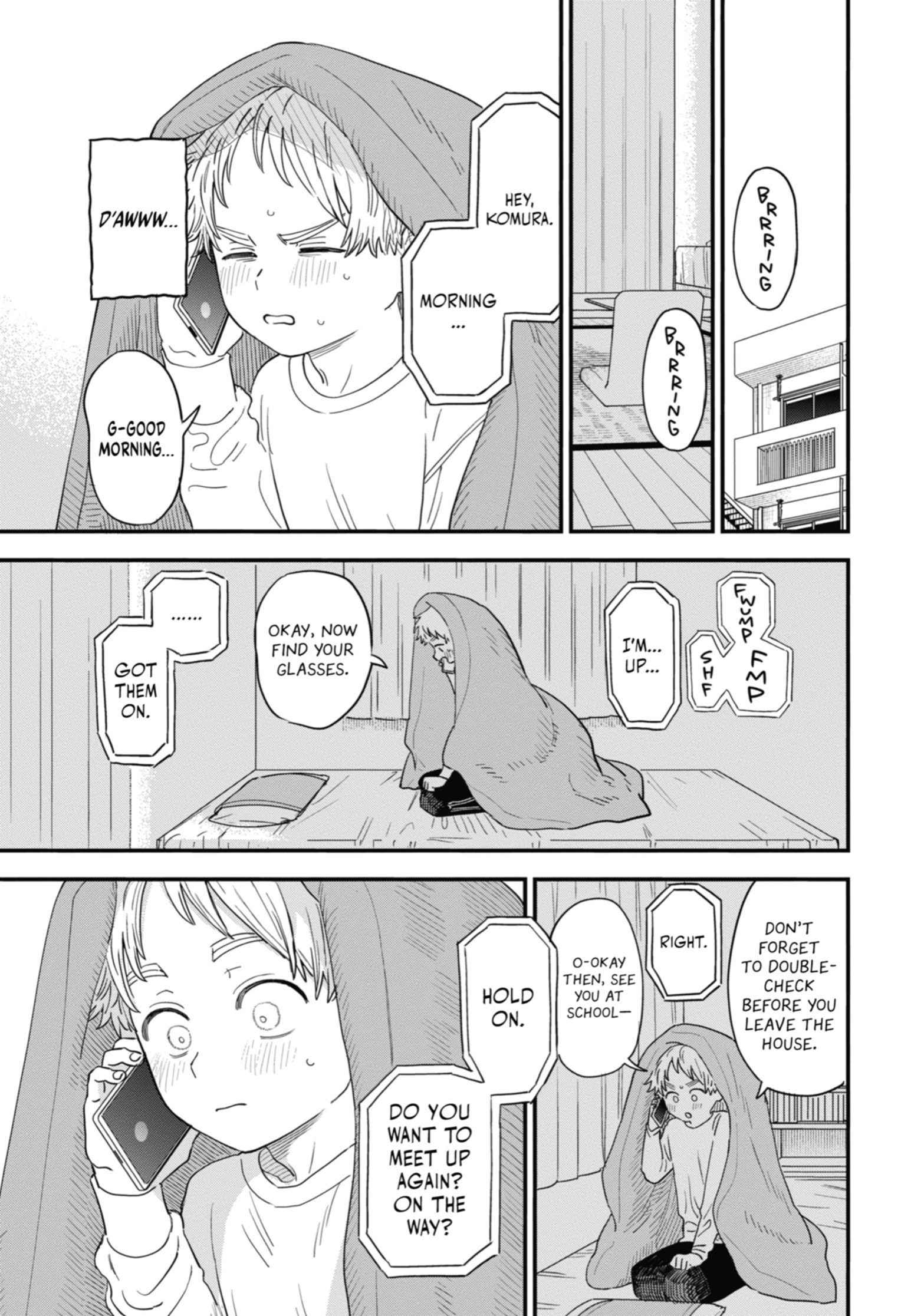 The Girl I Like Forgot Her Glasses, Chapter 90 image 02